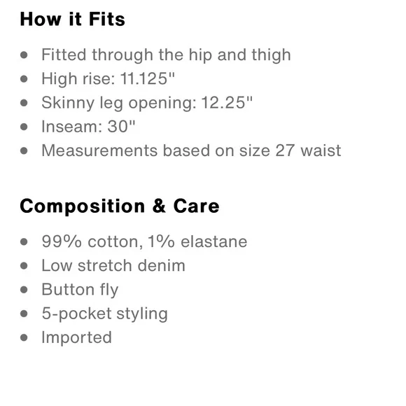 SALE! ⭐️ Levi’s 501 skinny high rise jean in Jive might moves - dark wash - Picture 9 of 12